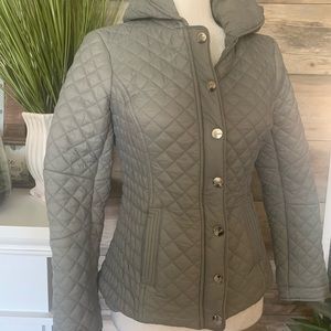 Gray Guess Jacket with hood